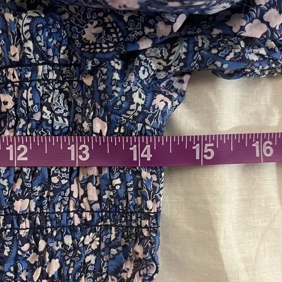 NEW J Crew Girls' smocked squareneck dress in Liberty® Bourton Bloom fabric!!! - Picture 5 of 6